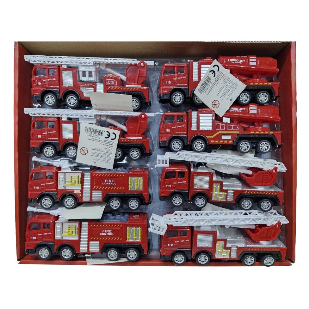 Sürtmeli KZL706-13 İtfaiye 4Ass Pvc