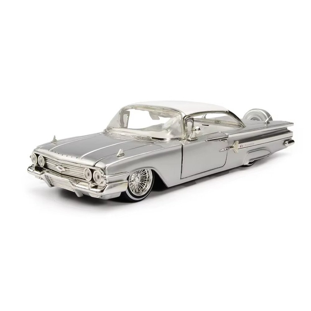 Metal 1960 1:24 Chevy Impala Klasik Model Araba 