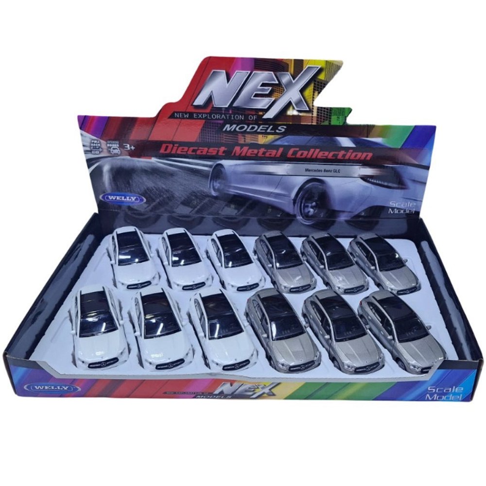 Welly 43838d Metal Çek Bırak Mercedes Benz Glc