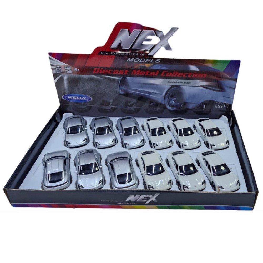 Welly 43797d Metal Çek Bırak Porsche Taycan Turbo