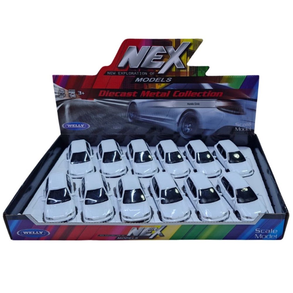 Welly 43813d Metal Çek Bırak Honda Civic