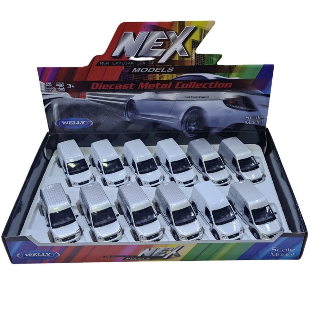 Welly 43631d Metal Çek Bırak Ford Transit Connect