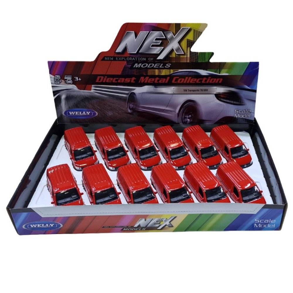 Welly 43762d Metal Çek Bırak Vw Transporter T6