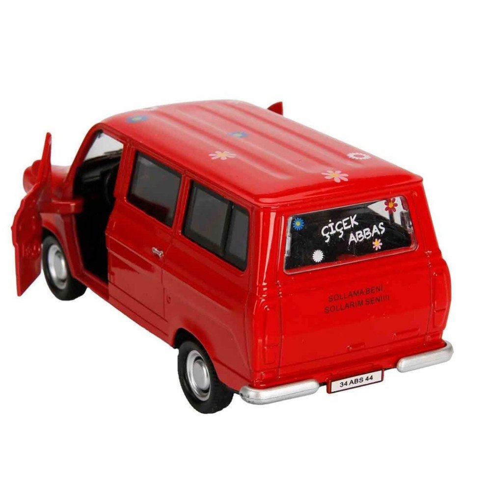 Metal BRL17A Çek Bırak Kornalı Çiçek Abbas