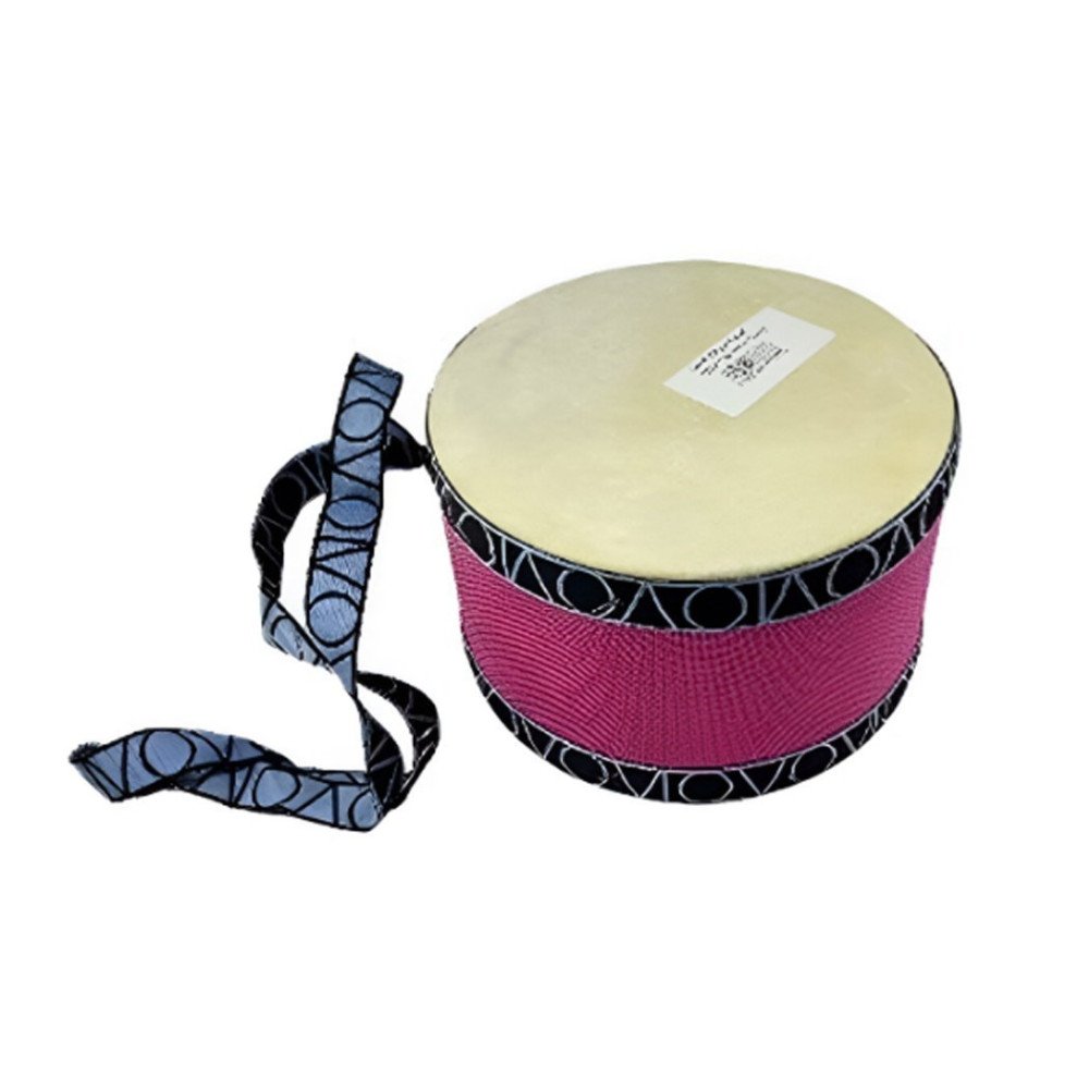 Derili Ahşap Davul 17cm Çap 11cm Genişli