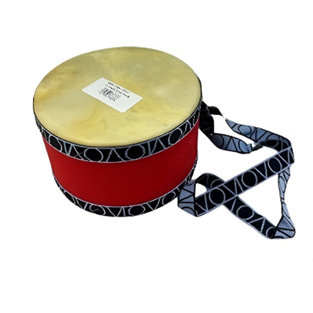 Derili Ahşap Davul 17cm Çap 11cm Genişli