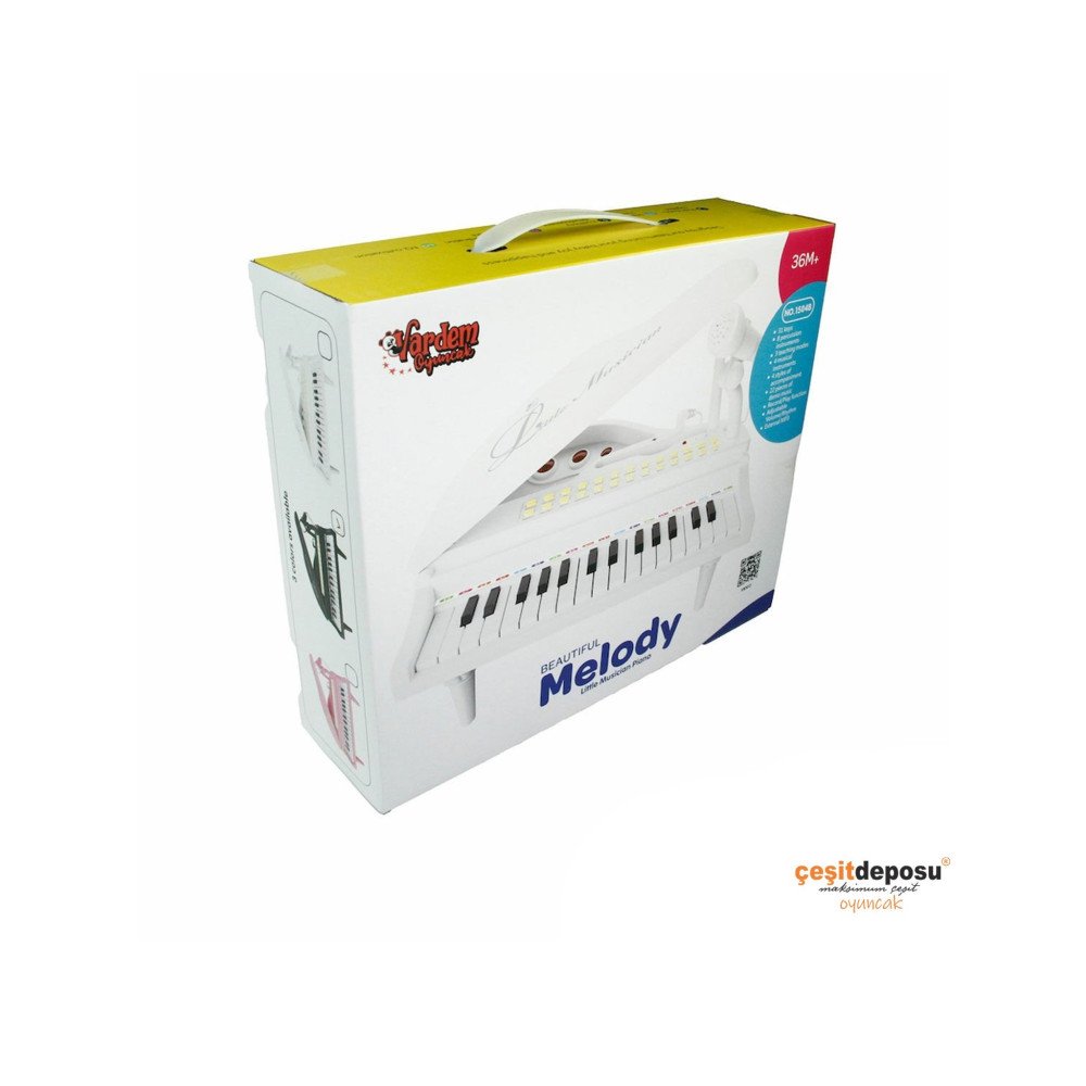 Vardem 1504B Mikrofonlu 31 Tuşlu Mp3 Çalar Piyano