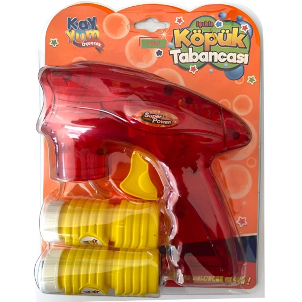 Köpük Yapan Tabanca Işıklı Büyük Boy 6010