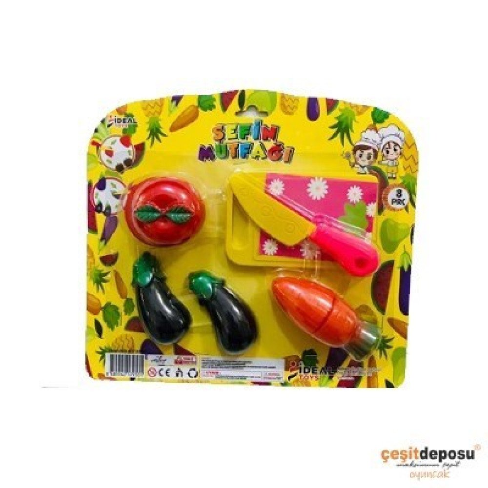 Kartela 01/2040 Kesilebilen Şefin Mutfağı 8pcs