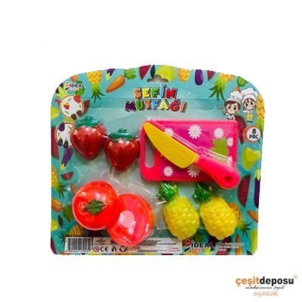 Kartela 01/2040 Kesilebilen Şefin Mutfağı 8pcs