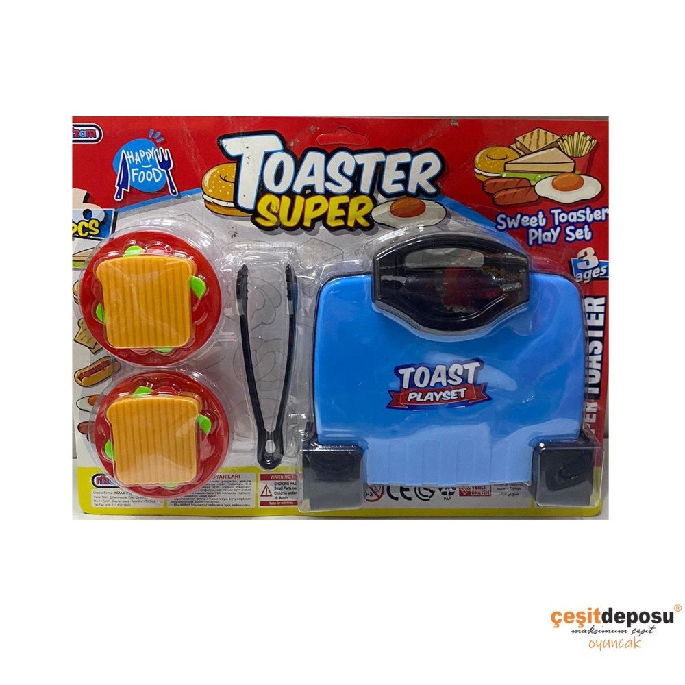 Kartela NZM166 Tost Makinesi Seti Pvc