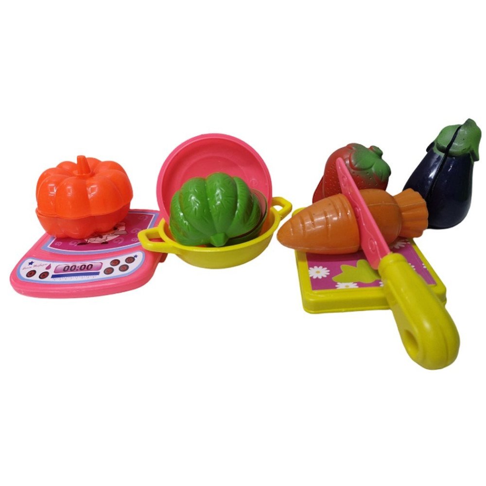 Kesilebilen 01/2033 Sepet Sebze Meyve Seti 16pcs 