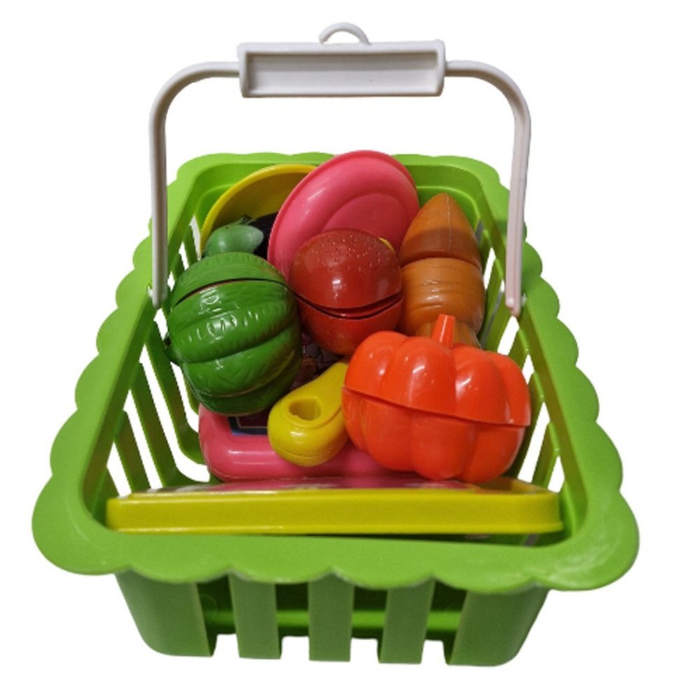 Kesilebilen 01/2033 Sepet Sebze Meyve Seti 16pcs 