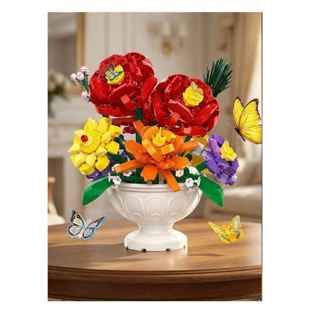 505 Parça 12316 Blok Saksı Çiçeği 