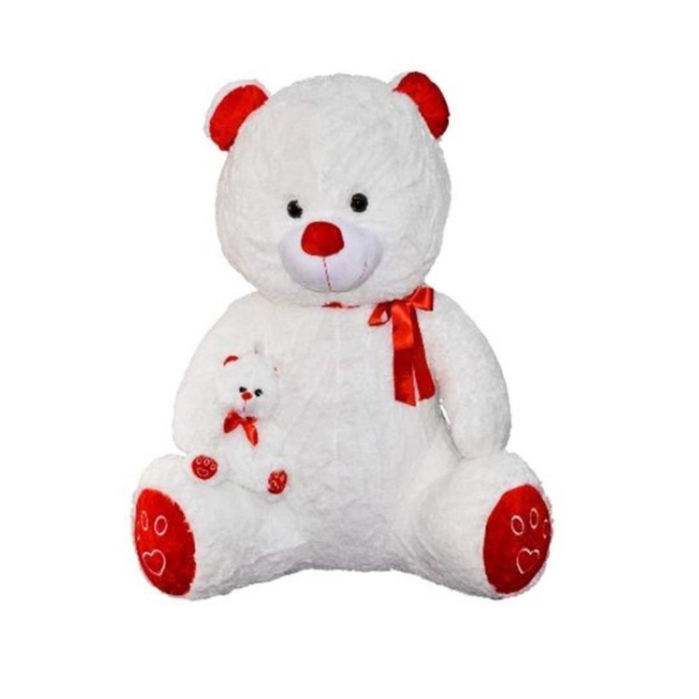 Halley 62518 Peluş 100cm Yavrulu Dev Ayı