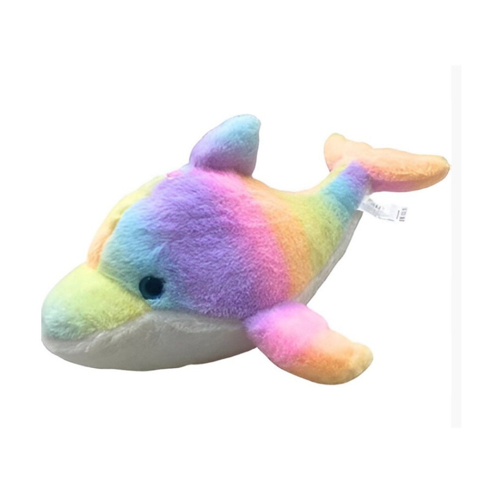 Kamp Halley 62860 Peluş 50cm Renkli Yunus Balığı