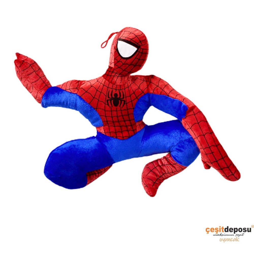 Peluş Sesli 55cm Örümcek Oturan Adam