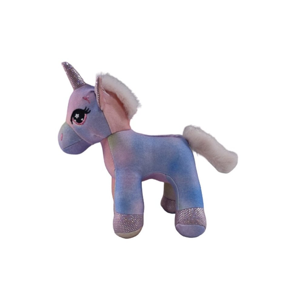 Peluş 20cm Renkli Boynuzlu At