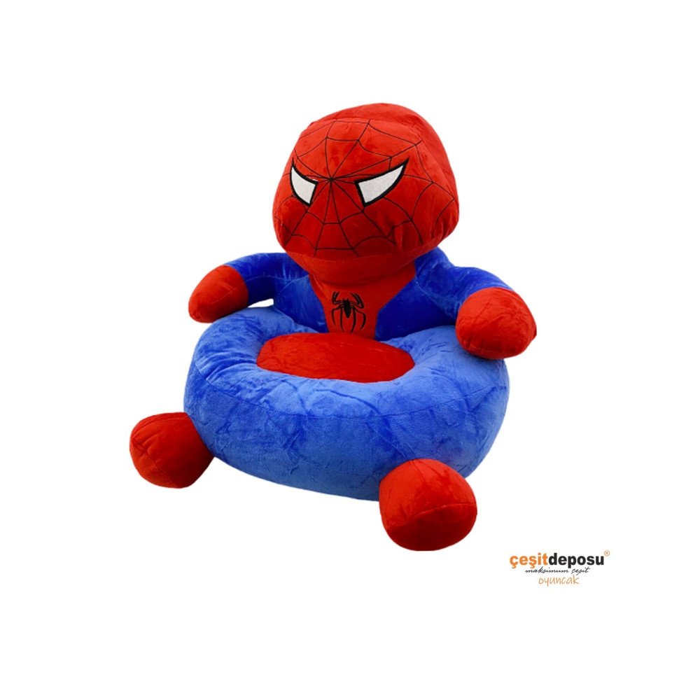 Kırmızı Kafa Figür Peluş Çocuk Koltuğu