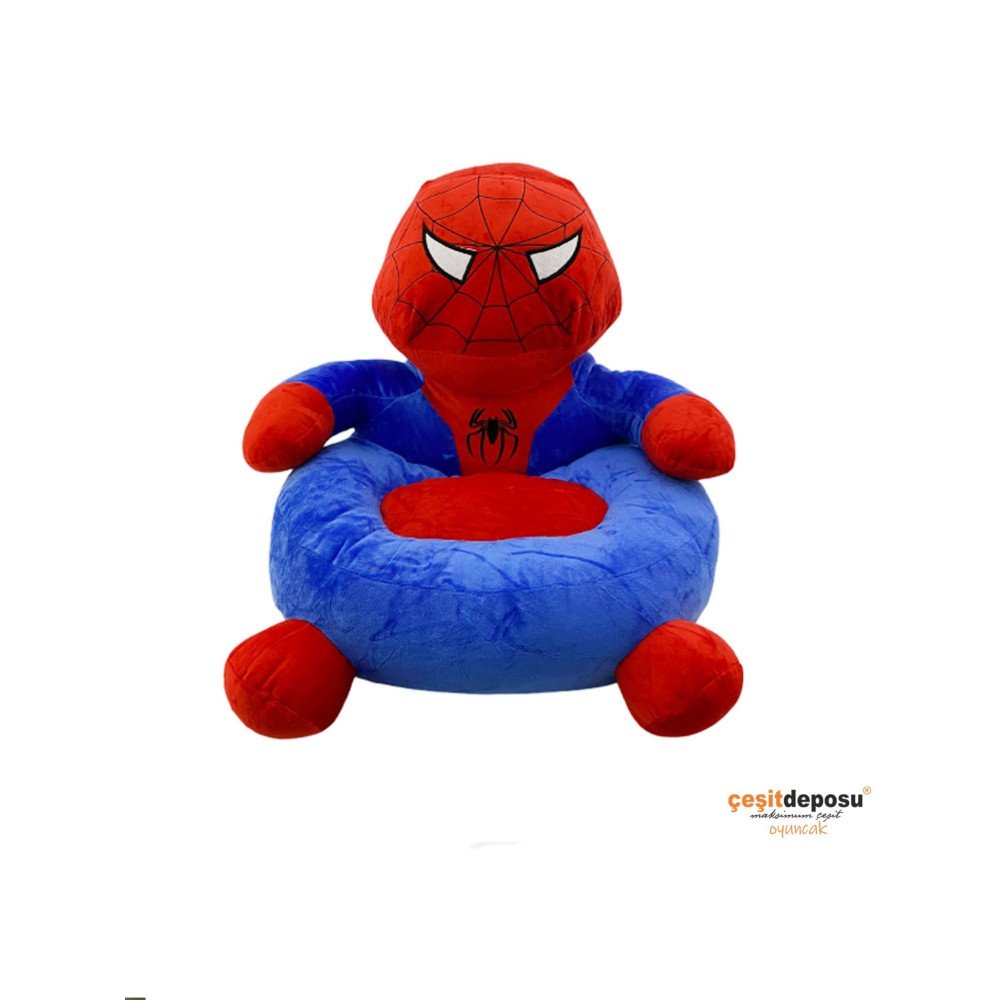 Kırmızı Kafa Figür Peluş Çocuk Koltuğu