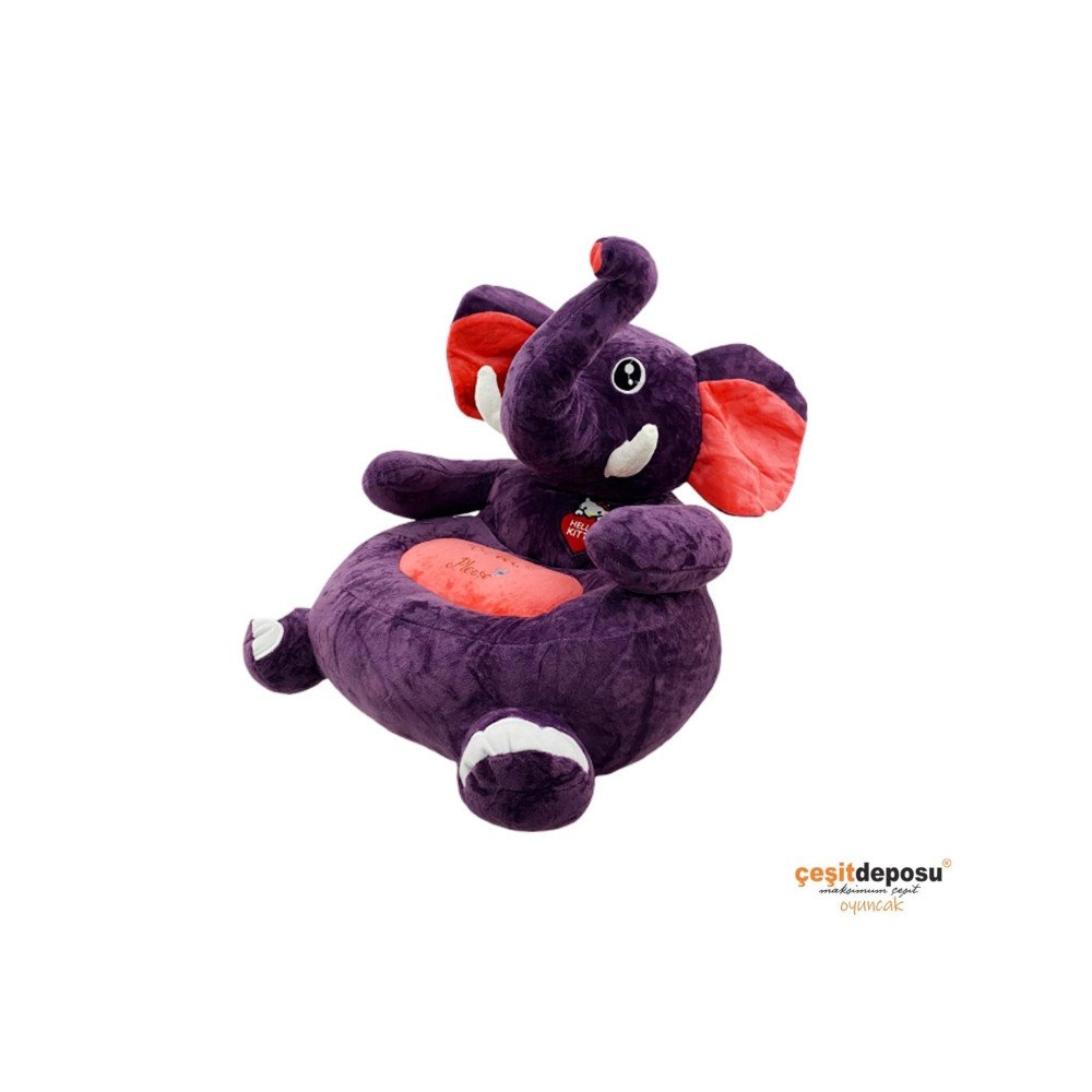 Fil Figür Peluş Çocuk Koltuğu