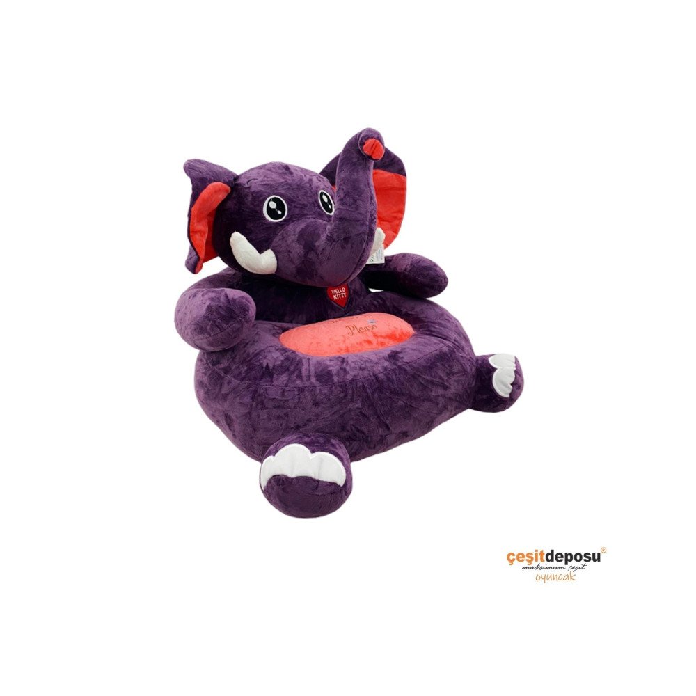 Fil Figür Peluş Çocuk Koltuğu