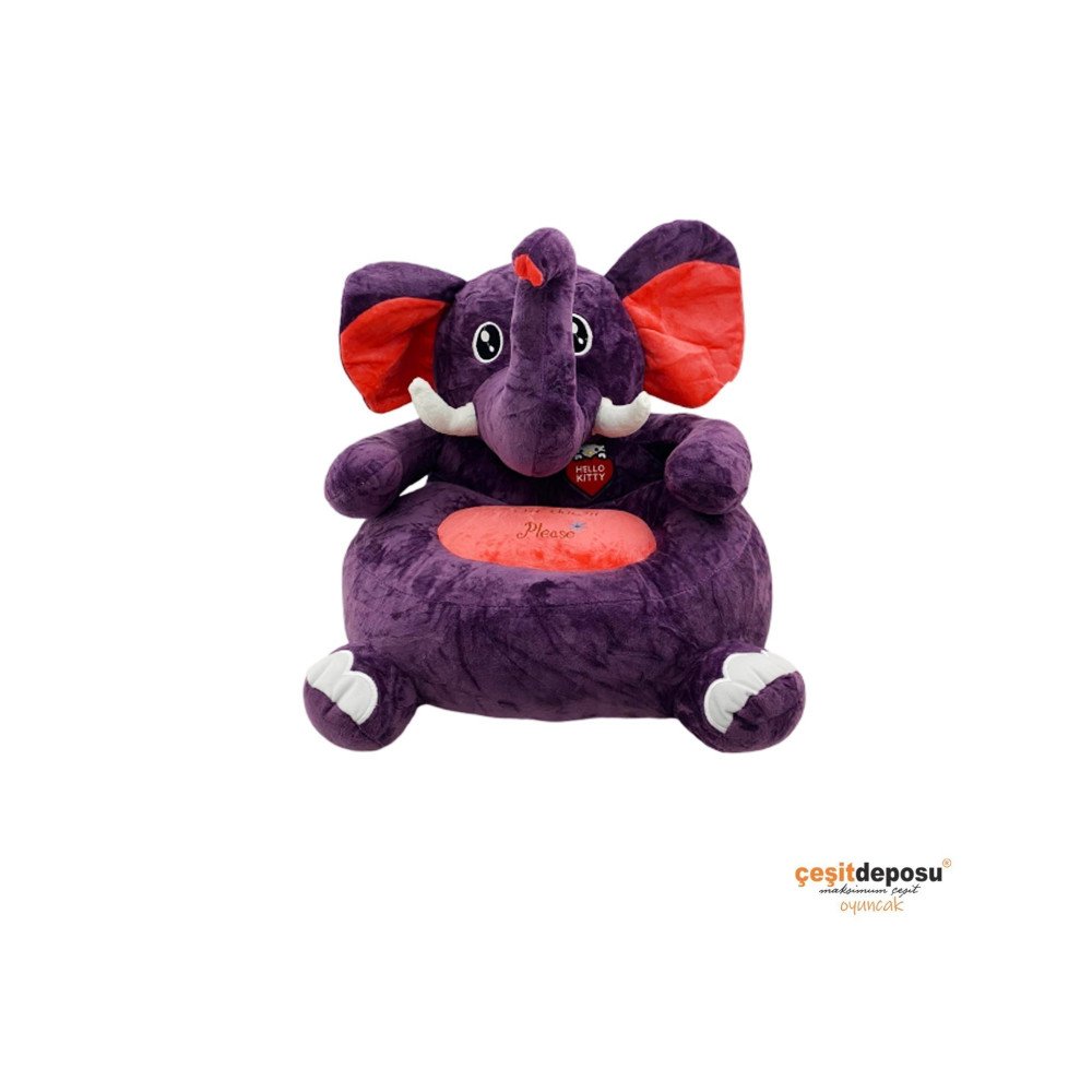 Fil Figür Peluş Çocuk Koltuğu