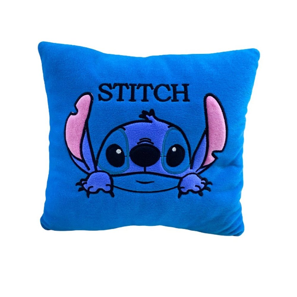 Karakter Desenli Mavi Renk Yastık