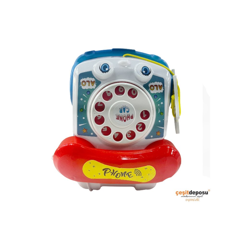 Poşette HL8001 İpli Arabalı Çekmeli Telefon