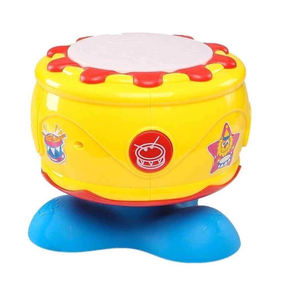 Pilli URT009-01 Işıklı Sesli Kaya Davul