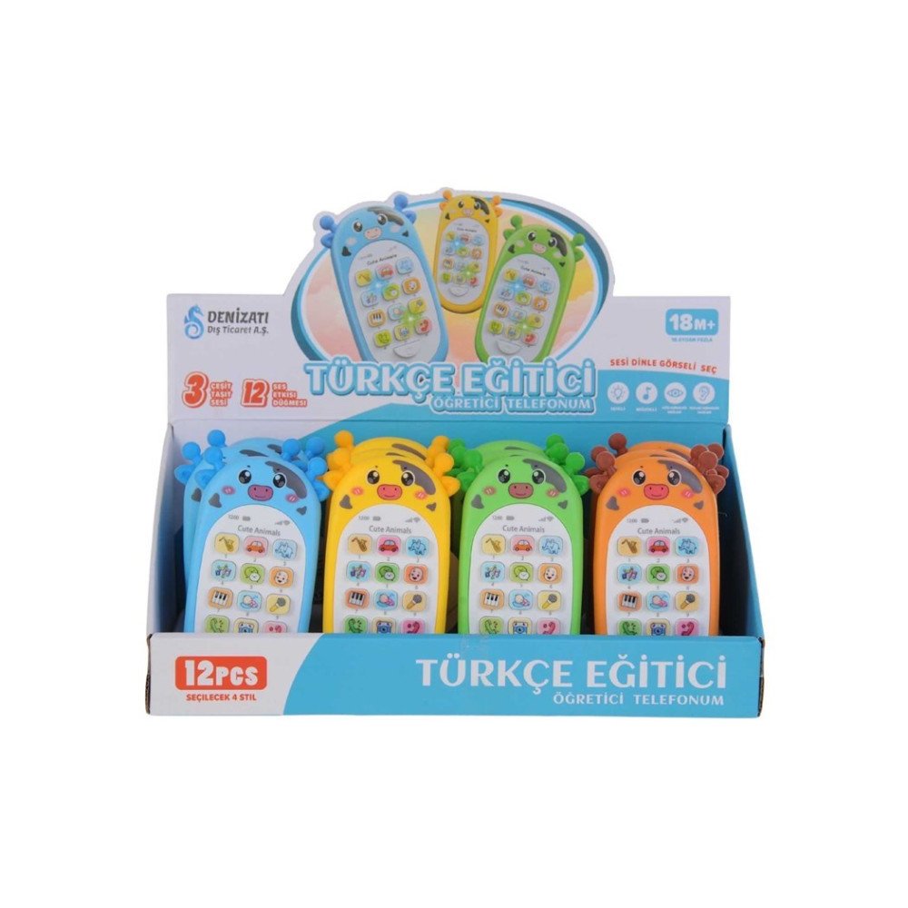 Türkçe 3121 Eğitici Geyik Model Sesli Telefon