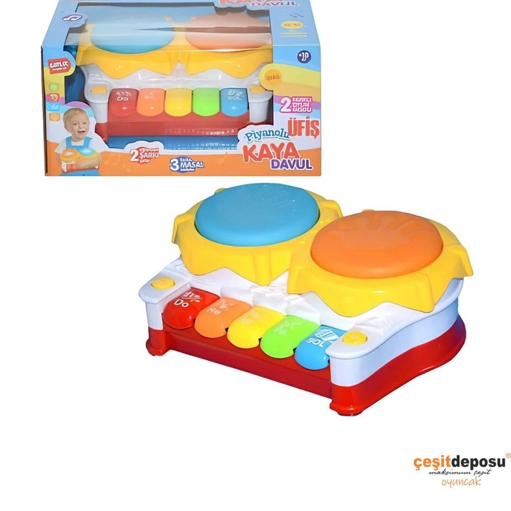 İkili Kaya URT032 Piyanolu Davul Seti