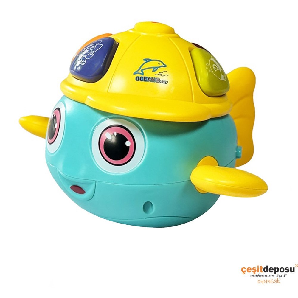 Vardem 855-99 Işıklı ve Müzikli Balık Bebek Piyano