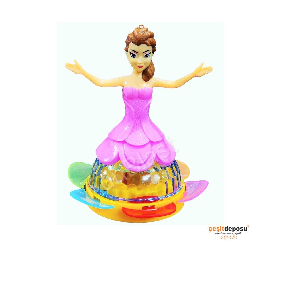 Pilli Sesli 87 Çarp Dön Princess Dance Girl 8899