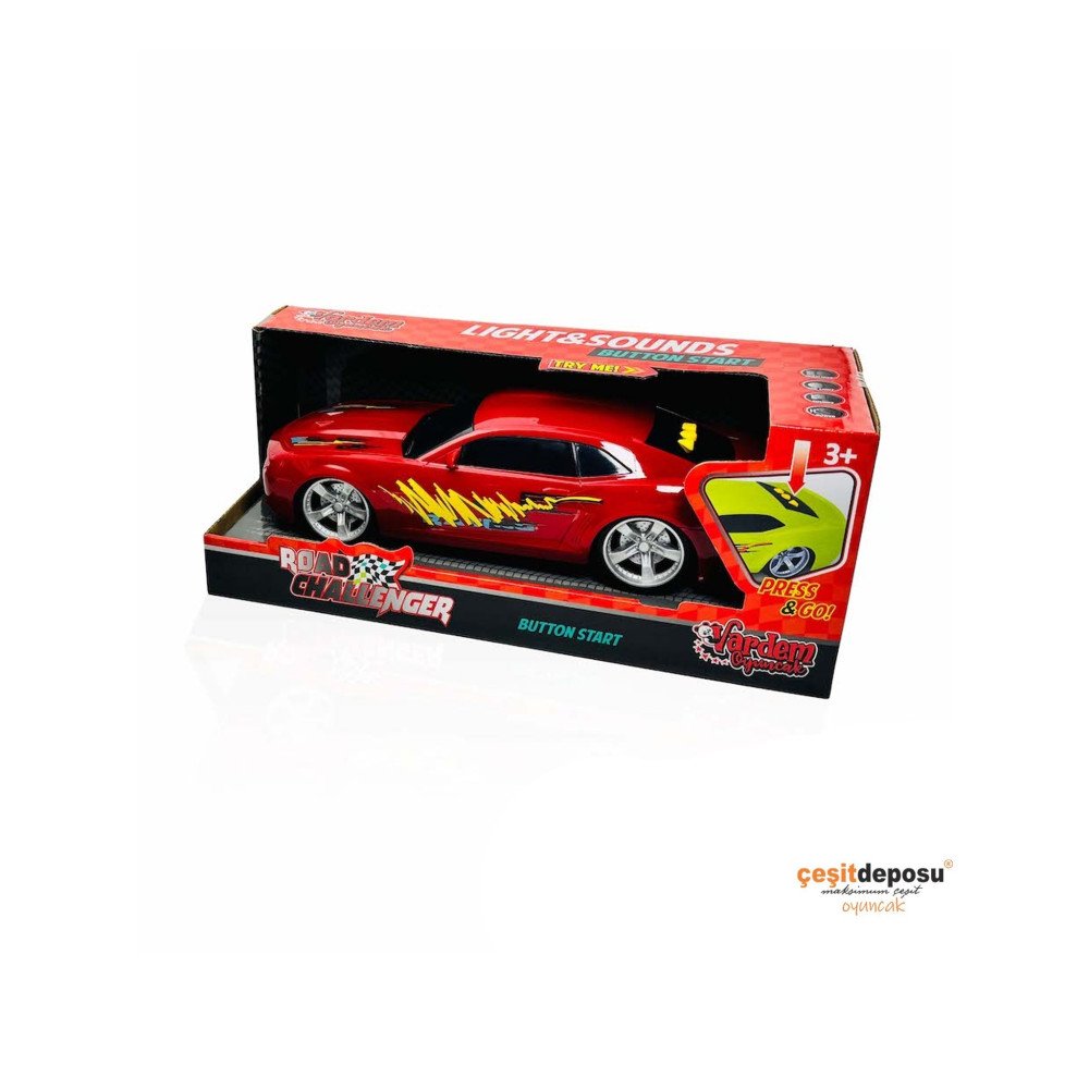 Vardem 5588 Sesli ve Işıklı Pilli Spor Araba
