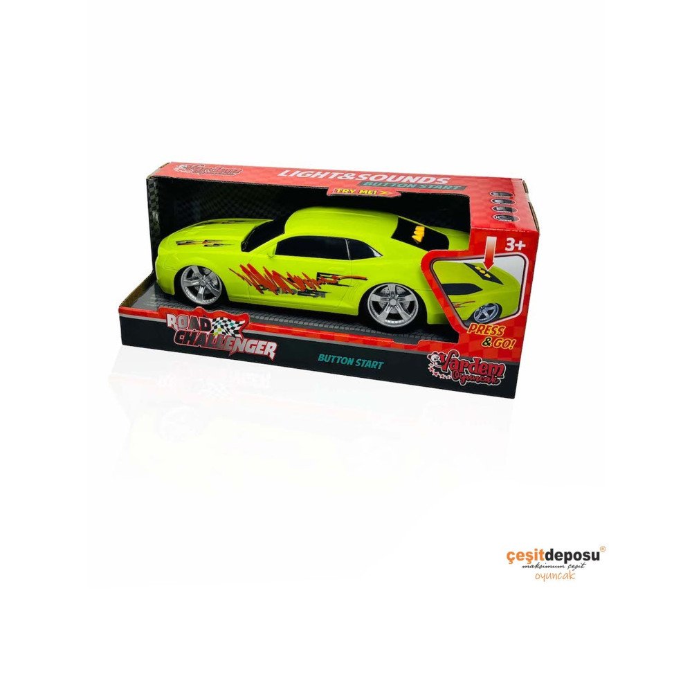 Vardem 5588 Sesli ve Işıklı Pilli Spor Araba