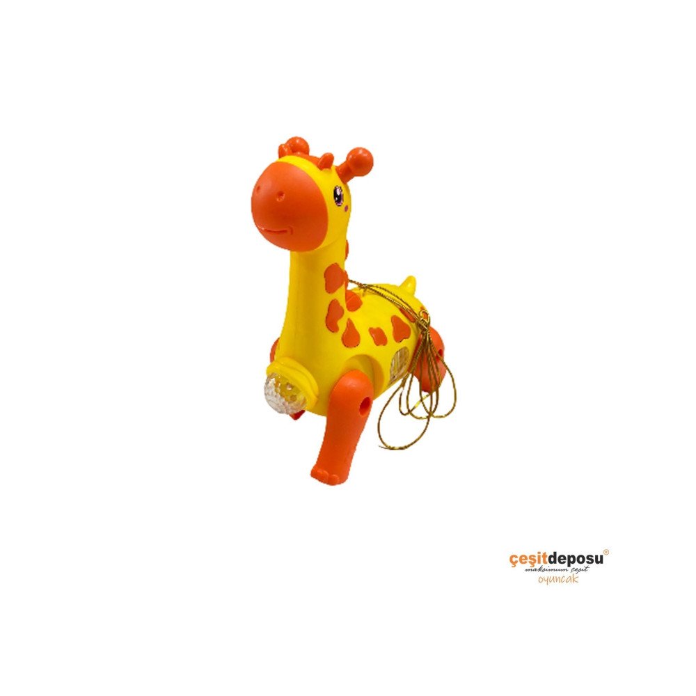 Poşette 776-19 Işıklı Sesli Zürafa