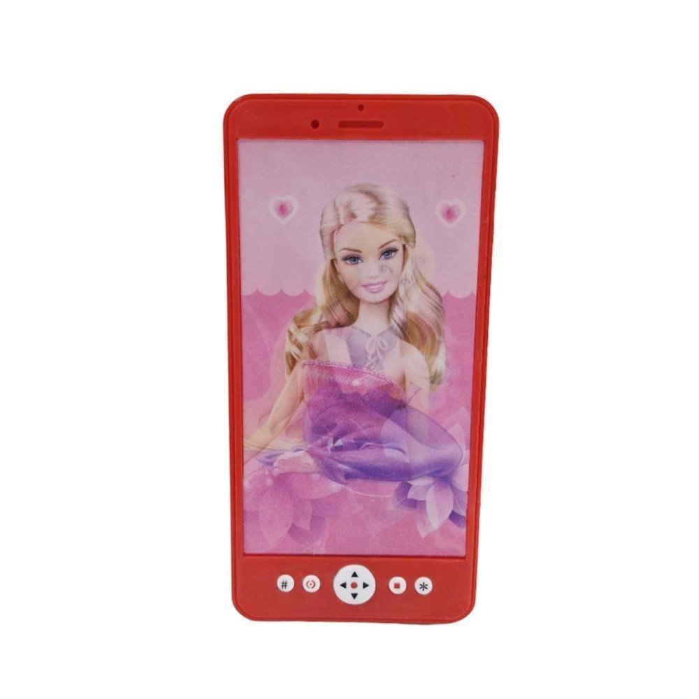 Pilli 6363 Işıklı Sesli Karakter Baskılı Telefon 