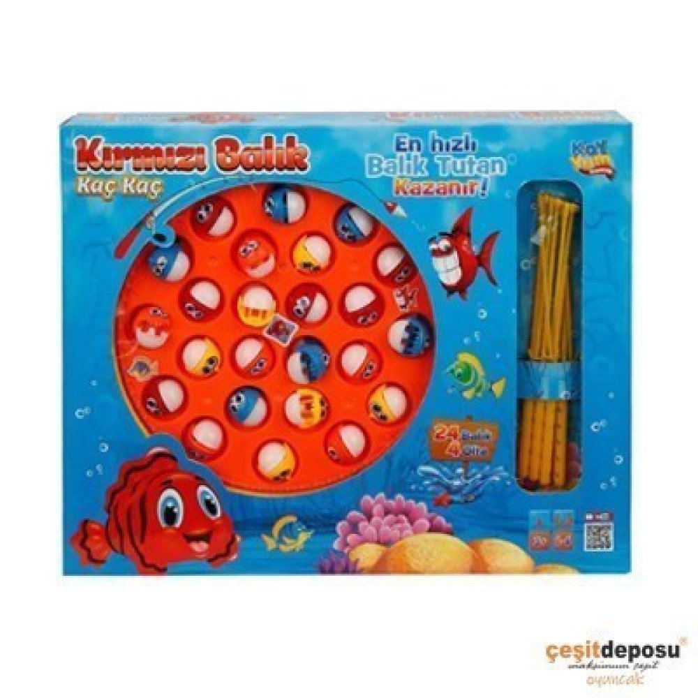 Kayyum 4010 Pilli Müzikli Kırmızı Balık Oyunu