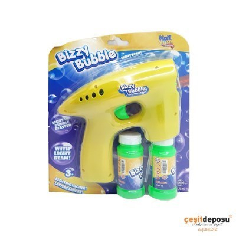 Bizzy Bubble 6020 Işıklı Baloncuk Tabancası