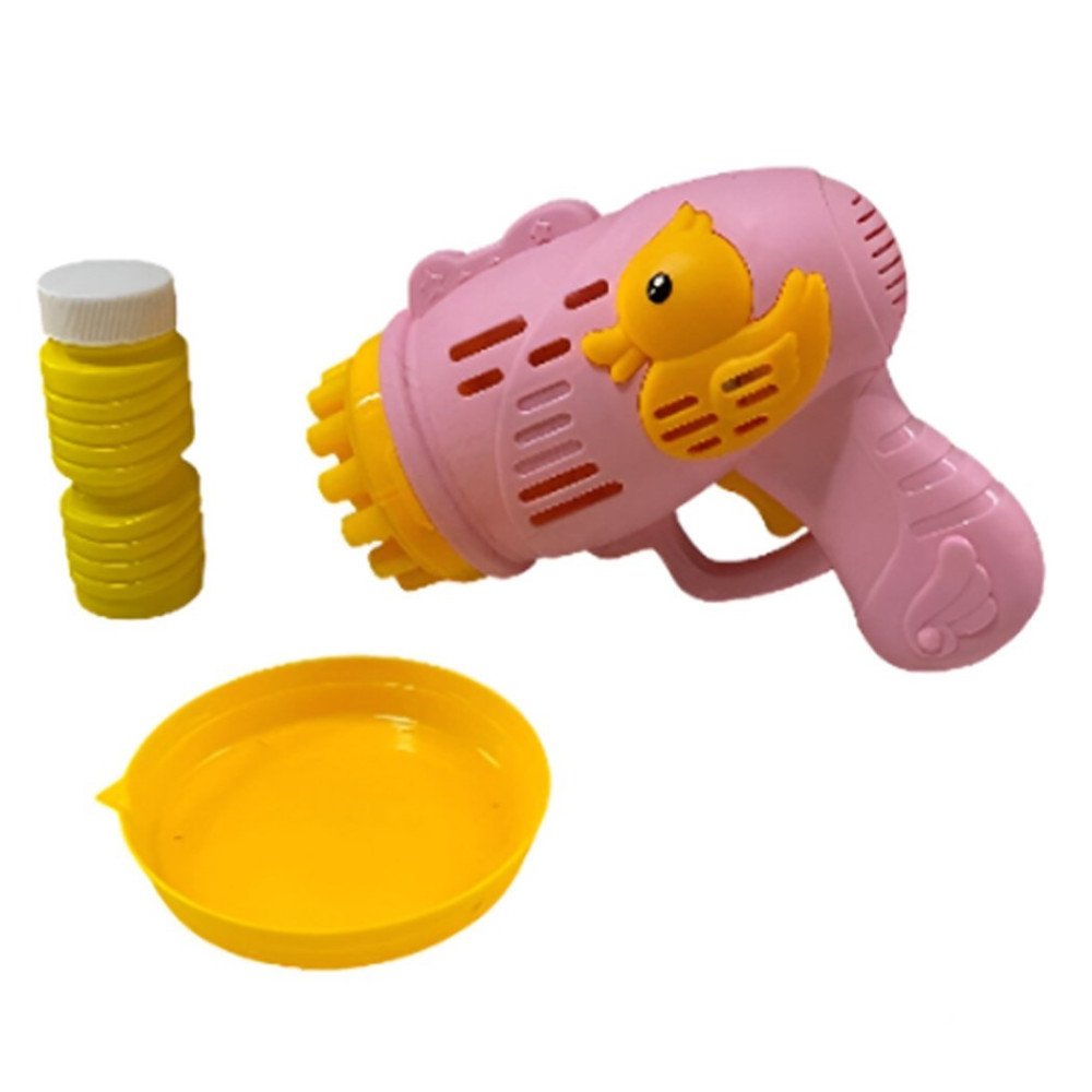 Kayyum 6050 Pilli Ördekli Köpük Tabancası Pembe