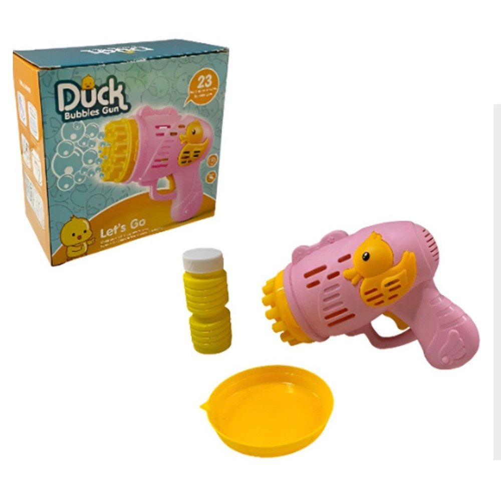 Kayyum 6050 Pilli Ördekli Köpük Tabancası Pembe