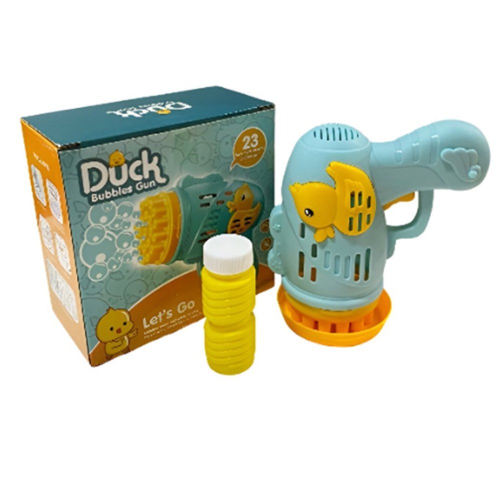 Kayyum 6051 Pilli Ördekli Köpük Tabancası Mavi