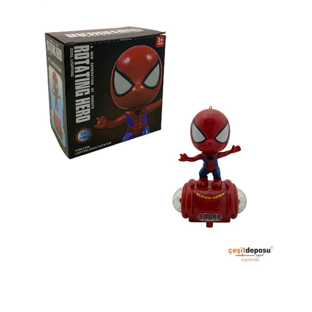 Pilli ZX378-1 Sesli Scooterlı Karakter Figür