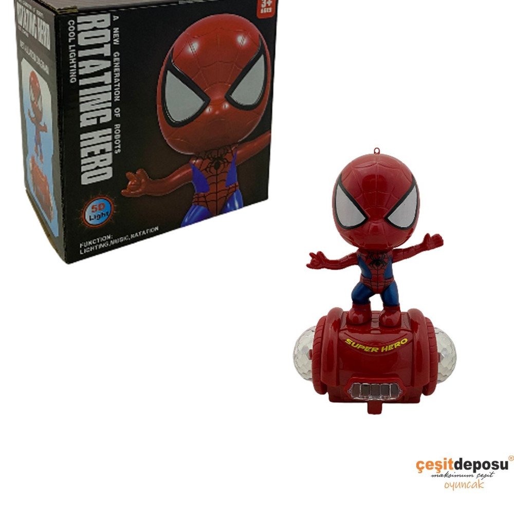 Pilli ZX378-1 Sesli Scooterlı Karakter Figür