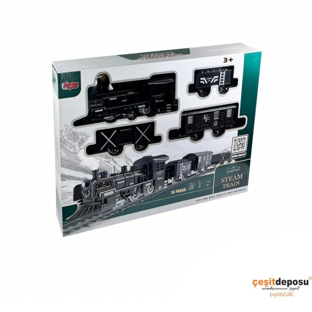 Vardem 1603C Tren Işıklı ve Buhar Çıkartan 15 Pcs