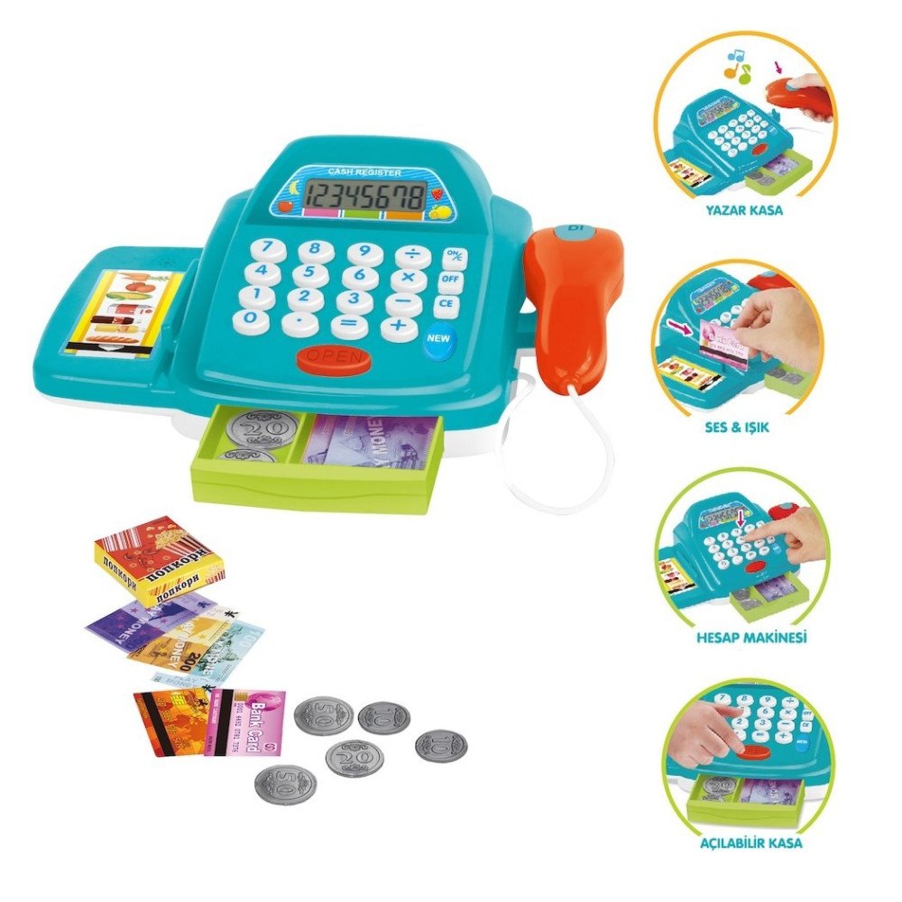 Vardem 66109 Kutulu Işıklı Sesli Yazar Kasa