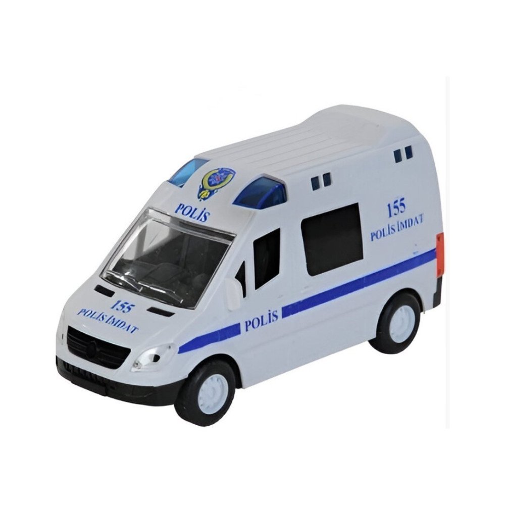 Sürtmeli CNL9999-1 Sesli Işıklı Polis Arabası