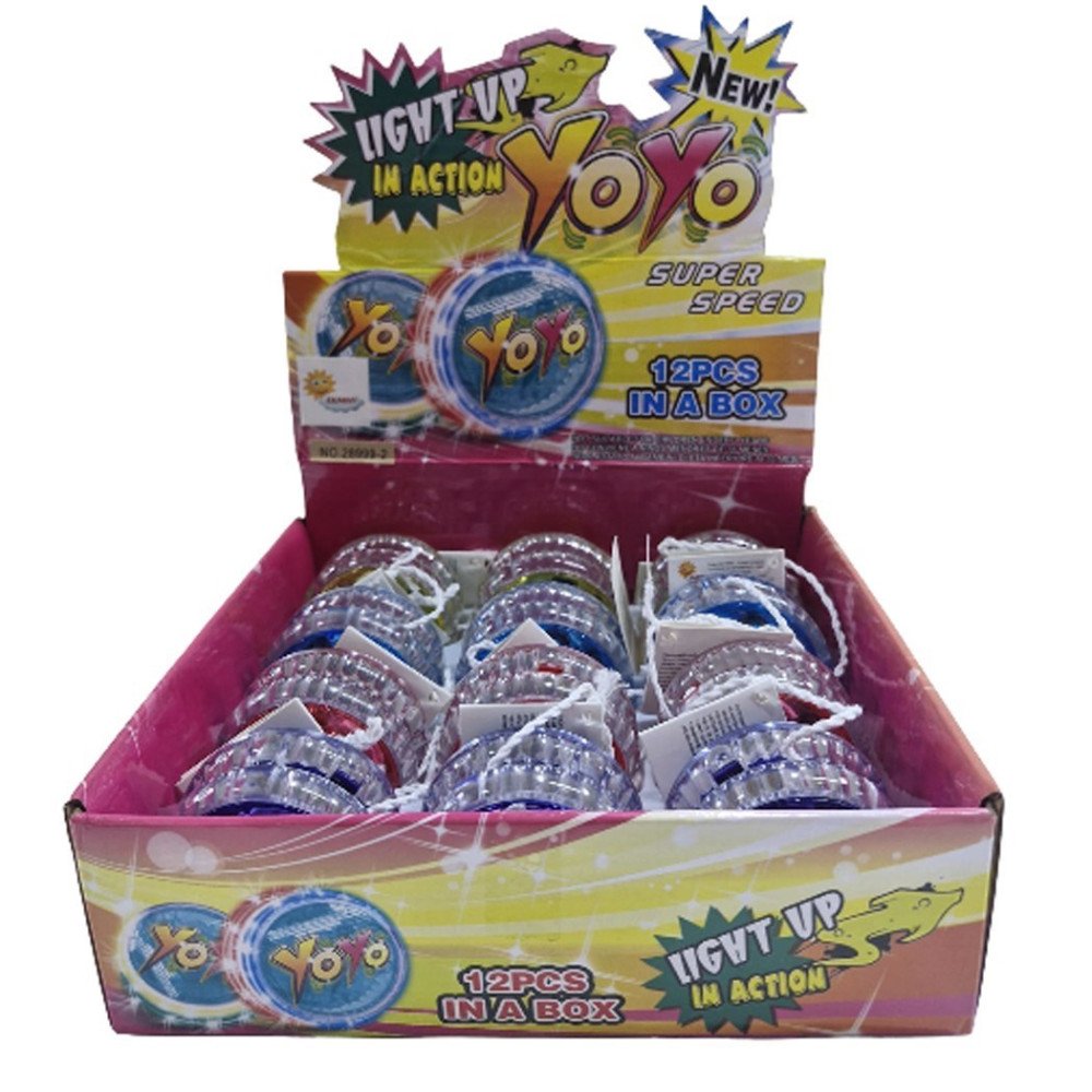 İpli 28999-2 Süper Hızlı Işıklı Renkli Yoyo