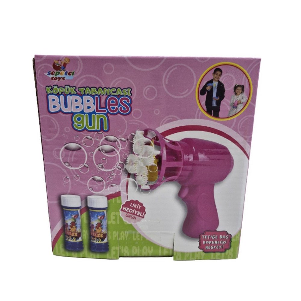 Pilli 948 Çok Delikli Köpük Atan Tabanca Pembe 